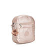 Maxx Small Convertible Metallic Backpack, Quartz Metallic, small