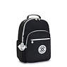 Seoul Large 15" Laptop Backpack, True Black Fun, small