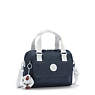 Zeva Handbag, Brush Blue M, small