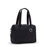 Charlene Shoulder Bag, Black Tonal, small