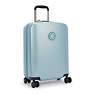 Curiosity Small 4 Wheeled Rolling Luggage, Clearwater Turquoise Chain, small