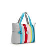 Borsala Rainbow Tote Bag, Rainbow Stripe, small