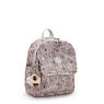 Matta Up Printed Backpack, Pristine Poppy, small