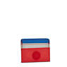 Cardy Card Holder, Blue Red Block, small