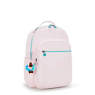 Seoul Large Metallic 15" Laptop Backpack, Sea Pink Metallic, small