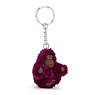 Sven Extra Small Monkey Keychain, Hot Magenta, small