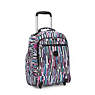 Gaze Large Printed Rolling Backpack, Light Sand M, small