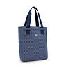 Jowns Printed Denim Tote Bag, Signature Denim, small