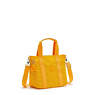 Asseni Mini Printed Tote Bag, Soft Dot Yellow, small