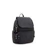 City Zip Small Backpack, Black Noir, small
