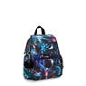 City Zip Mini Printed Backpack, Spectral Orchid, small