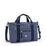 Ritta Small Printed Denim Handbag, Signature Denim, small