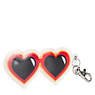 Heart Eye Keychain Charm, Multi, small