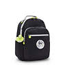 Seoul Large 15" Laptop Backpack, Jet Black Stripe, small