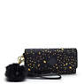 Rubi Large Printed Wristlet Wallet, Golden Night M, small