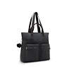 India 16" Laptop Tote Bag, Black Noir, small