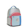 Seoul Large Metallic 15" Laptop Backpack, Happy Squares, small