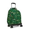 New Zea Printed 15" Laptop Rolling Backpack, Jurrasic Jungle, small