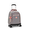 New Zea Printed 15" Laptop Rolling Backpack, Flaring Rust, small