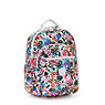 Seoul Large Printed 15" Laptop Backpack, Alabaster Patch, small