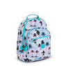 Seoul Large Printed 15" Laptop Backpack, Shadow Palm Print, small