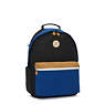 Damien Large Laptop Backpack, Black Blue Beige, small