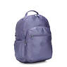 Seoul Extra Large Metallic 17" Laptop Backpack, Gentle Lilac Block, small