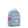 Seoul Small Printed Tablet Backpack, Micro Flowers, small