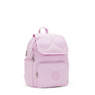 City Pack Small Quilted Backpack, Blooming Pink, small