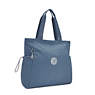 Emeil Tote Bag, Brush Blue M, small