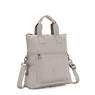 Eleva Convertible Tote Bag, Grey Beige Peppery, small