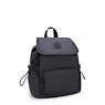 Joetta Smooth Satin Backpack, Simply Black, small