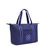 Art Medium Lite Tote Bag, Cosmic Blue Stripe, small