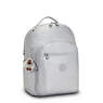 Seoul Extra Large Metallic 17" Laptop Backpack, Bright Silver, small