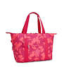 Art Medium Printed Tote Bag, Coral Flower, small