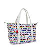Art Medium Printed Tote Bag, Rainbow Palm, small