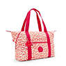 Art Medium Printed Tote Bag, Pink Cheetah, small