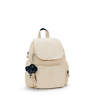 City Zip Mini Backpack, Back To Beige, small