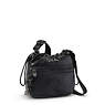 Jamir Lacquard Crossbody Bag, Jet Black Glam, small