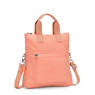 Eleva Convertible Tote Bag, Peachy Coral, small