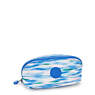 Mirko Small Printed Toiletry Bag, Diluted Blue, small