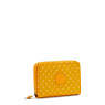 Money Love Printed Small Wallet, Soft Dot Yellow, small