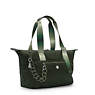 Victoria Tang Art Tote Bag, VT Dark Emerald, small