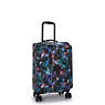 Spontaneous Small Printed Rolling Luggage, Spectral Orchid, small