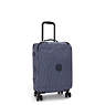 Spontaneous Small Printed Rolling Luggage, 3D K Blue, small