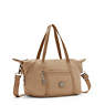 Art Mini Shoulder Bag, Natural Beige, small