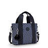 Minta Medium Printed Tote Bag, 3D K Blue, small