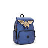 Wonder Woman City Zip Small Backpack, Imperial Blue Block, small