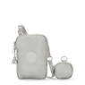 Elvin Metallic Crossbody Phone Bag, Bright Metallic, small