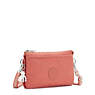 Riri Crossbody Bag, Pink Mermaid Embossed, small